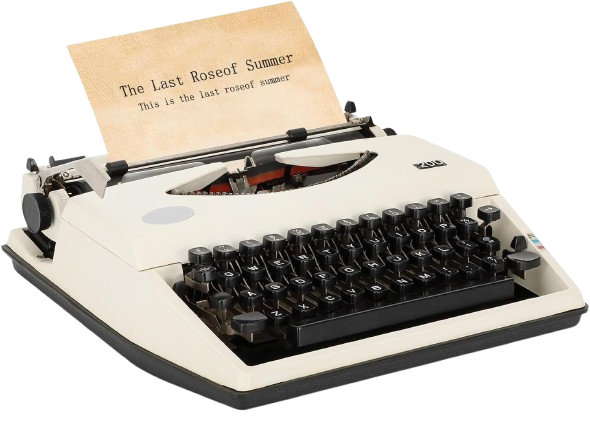 Traditional Portable Vintage Typewriter Deeply Restored